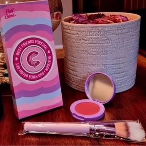 NIB Half Caked In Bloom Duo Blush/Brush Set